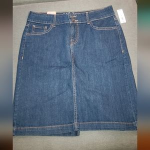 jean skirt